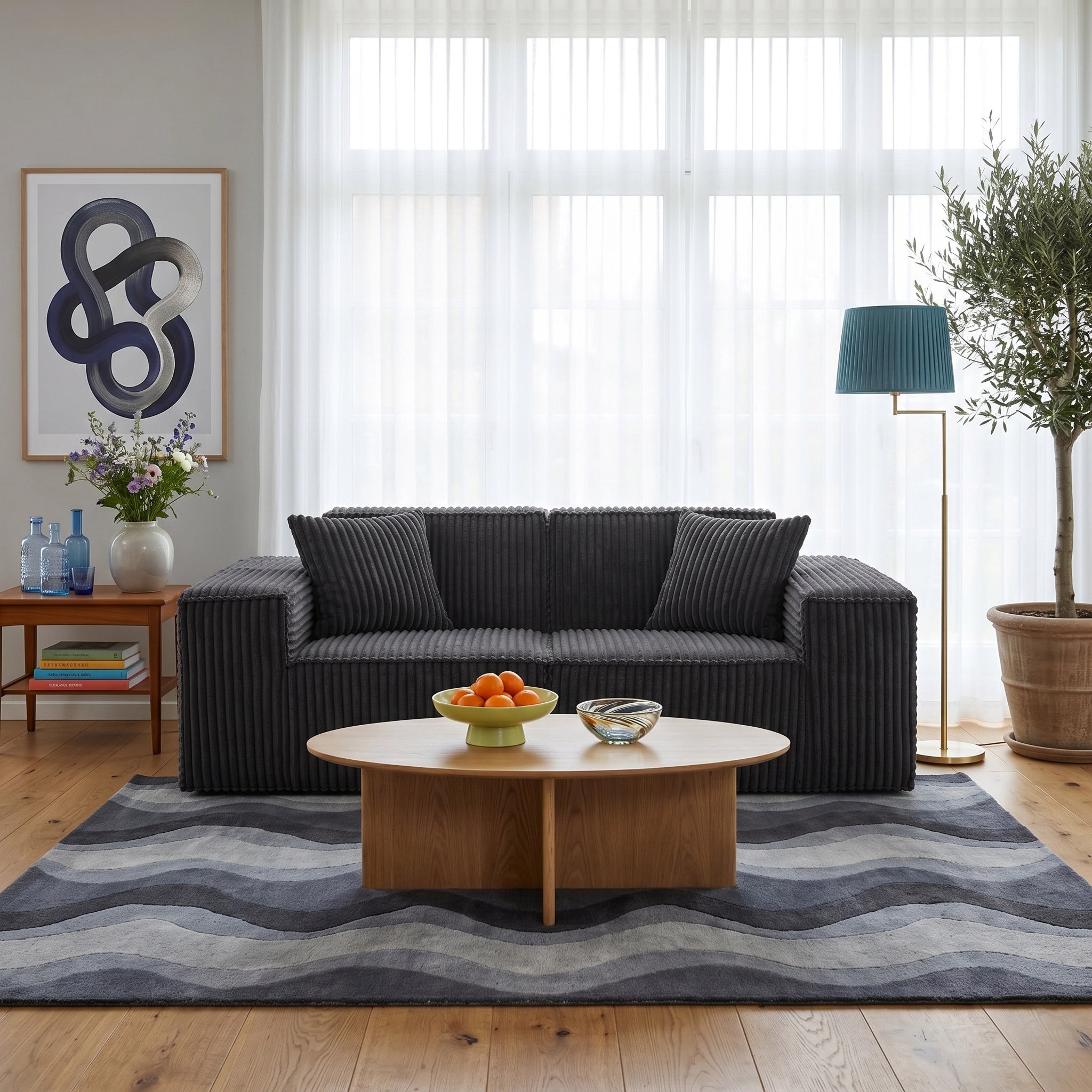 Puffy Domino Loveseat