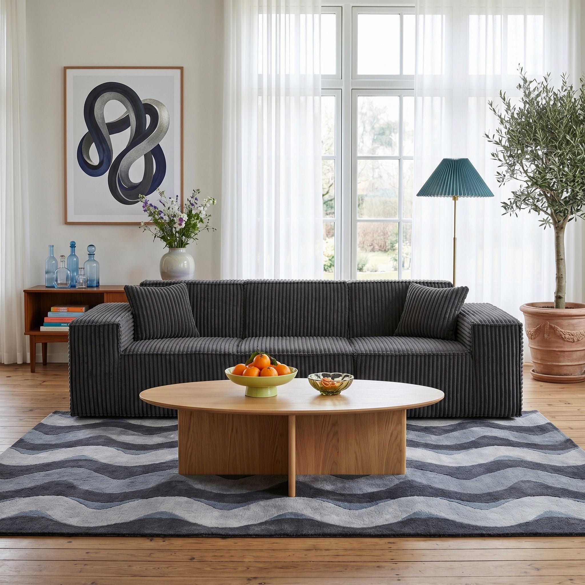 Puffy Domino Three Seater